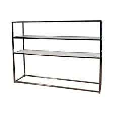 6 5 Ft Chrome Bar Back Shelving With