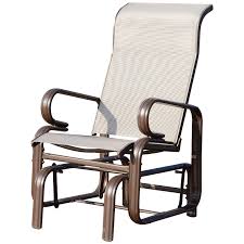 Outsunny Texteline Glider Chair Rocking