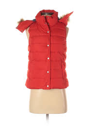 Details About Old Navy Women Red Vest Xs Petite