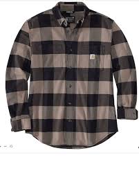 men s rf midweight ls flannel shirt