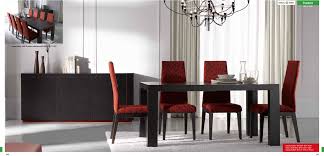 Westwood dining chairs furniture set of 2 premium red faux leather roll top scroll high back with solid wood legs foam padded seat contemporary modern look 4 3 out of 5 stars 287 63 99 63. Red Velvet Dining Chairs And Black Wooden Table Having Black Wooden Layjao