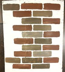 Faux Brick Wall Using A Stencil