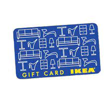 give an ikea gift card for furniture