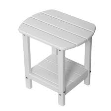 Side Table Plastic Double End Table