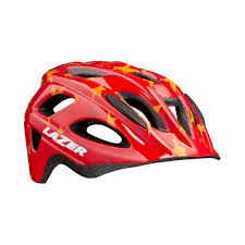 Lazer Pnut Red Stars Bike Helmet Ready Set Pedal