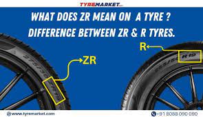tyre difference between zr r tyres