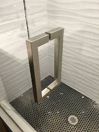 shower door handle 8 square style