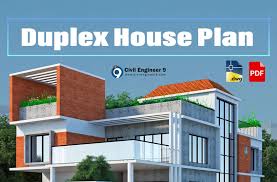 Free Duplex House Plan In Autocad