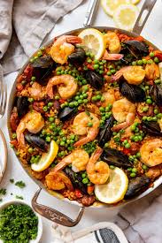 spanish paella recipe seafood en
