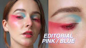 simple pink editorial makeup tutorial