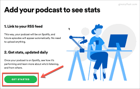 how to start a podcast on spotify