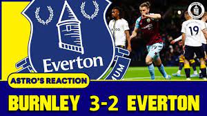 Burnley 3-2 Everton