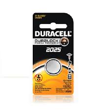 Key Fob Battery Duracell 1pk D2025