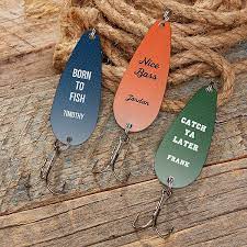 Personalized Fishing Lures Add Any Text