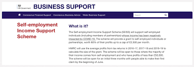 You must have filed a 2019/20 tax return to be eligible. Self Employed Income Support Scheme