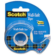 Scotch Tape Wall Safe 1 Ea Adhesives