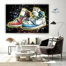 Air Jordan Sneaker Wall Art Hypebeast