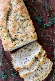 italian herb bread cooking on the
