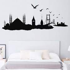 Istanbul City Skyline Wall Sticker