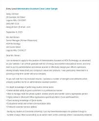 Office Position Cover Letter Administrative Assistant Cover L Art