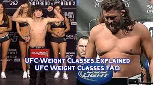 ufc weight cles faq mma channel