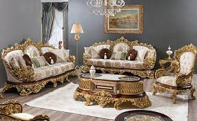 Lotus Classic Sofa Set Turkey Classic