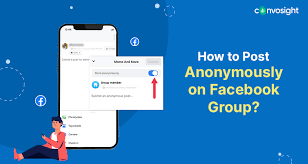 post anonymously on facebook groups