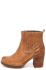 Mtng 93522 Bree Rustico Tan Leather Ankle Boots
