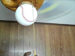 Hunter Baseball Ceiling Fan You