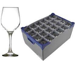 Fully Tempered Wine Glasses Storage
