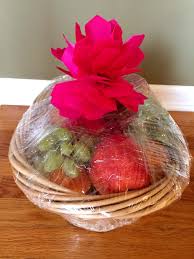 fruit basket homemade gift idea