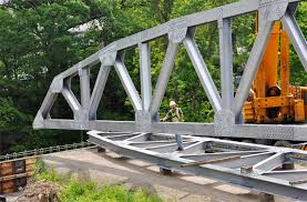 vehicular prefabricated steel truss bridge