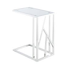 Azaria Clear Glass Top Sofa Table