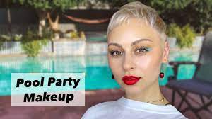 pool party friendly makeup no