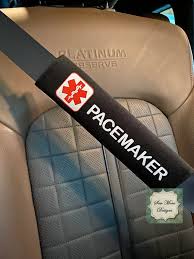 Buy Pacemaker Medical Alert Seat Belt