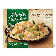 Shop for marie callender's frozen dinners in frozen foods at walmart and save. Marie Callender S Frozen Dinner Cheesy Chicken Rice 13 Ounce Walmart Com Walmart Com