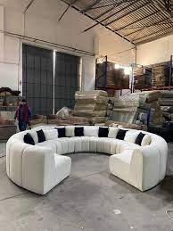 11 Seater U Shape Round Sofa Set