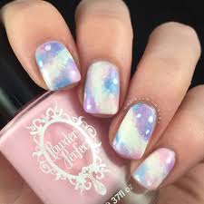 hpb presents pastel galaxy nails love