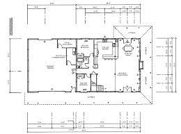 58 0081 Floor Plan 1 Barn House Plans