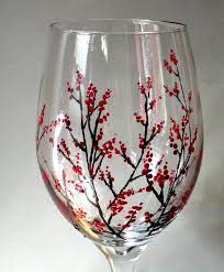 Hand Painted Wine Glasses Diy Ideas