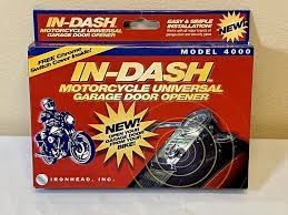 in dash motorcycle universal garage