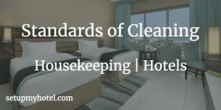 housekeeping standards of cleaning