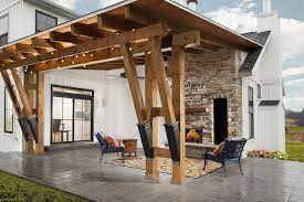 Timberframe Patio Cover Country