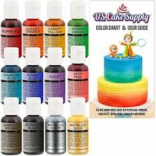 Details About 12 Kosher Edible Food Paints For Cake Gum Paste Fondant Icing Assorted Colors