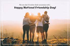 National friendship day is a good time to remind everyone that friendship knows no boundaries, nationality, color, language or creed. Celebrate National Friendship Day With Mimeo Photos Mimeo Photos Blog