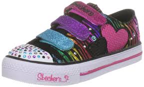 Skechers Kids 10203l Shuffles Triple Time Light Up Sneaker
