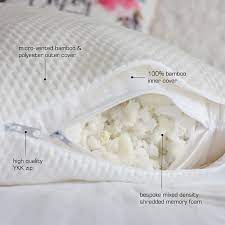 shredded memory foam pillow 