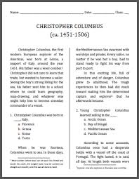 It contains flash cards, acrostic poems, crossword puzzles and more. Christopher Columbus Workbook For Grades 4 6 Christopher Columbus Unit Study Social Studies Notebook Christopher Columbus