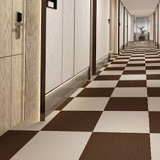 60x60cm striped carpet tiles heavy duty