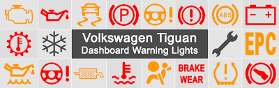 vw tiguan dashboard warning lights